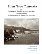 Hyas Tyee Temwata Concert Band sheet music cover